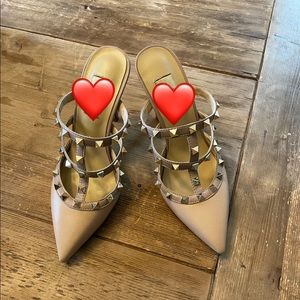 Rockstud inspired heels